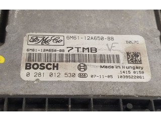 Řídící jednotka 6M6112A650BB, 0281012530   Mazda 3 I 2008