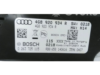 Přístrojová deska  Audi A6 S6 C7 4G 2017 4G8920934R  