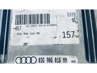 Блок управления двигателя 03G906016MH, 0281014261   Audi A4 S4 B7 8E 8H