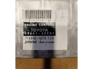 Řídící jednotka 8966160E81, 1758004070   Toyota Land Cruiser (J120) 2004