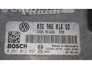 Řídící jednotka 03G906016GS, 0281012552   Skoda Superb B5 (3U) 2001