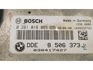 Блок управления двигателя 8506373, 0281016065   BMW X3 E83