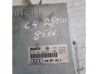 Блок управления двигателя 4A0907401E, 0281001253   Audi A6 S6 C4 4A