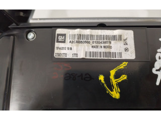 Блок управления климат-контролем 22901770   Opel Ampera