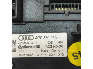 Блок управления климат-контролем 4G0820043H, A2C53400296   Audi A6 S6 C7 4G