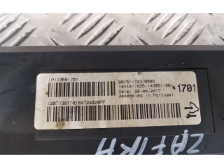 Модуль блока управления кондиционером 13591701   Opel Zafira C