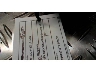 Vstřikovací lišta 0280750137   Fiat Stilo  pro benzínový motor   