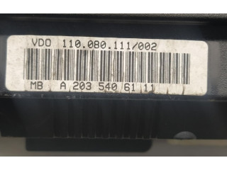Přístrojová deska  Mercedes-Benz C W203 2016 A2035406111  