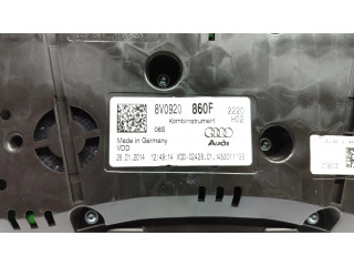 Панель приборов 8V0920860F   Audi A3 S3 8V       