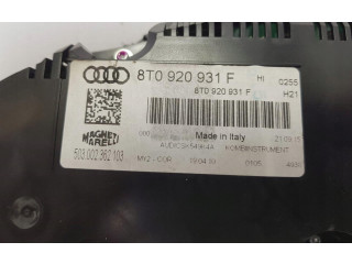 Přístrojová deska  Audi A5 Sportback 8TA 2010 8T0920931F  