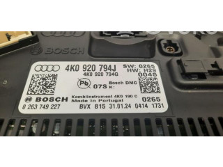 Přístrojová deska  Audi A6 S6 C8 4K 2024 4K0920794J  