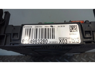 Блок предохранителей 9664983280, 22661F01   Citroen C3    