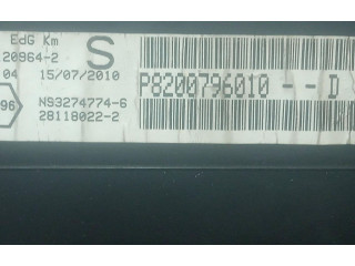Přístrojová deska  Renault Kangoo I 2010 P8200796010  