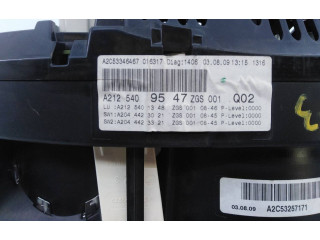 Přístrojová deska  Mercedes-Benz CLK A209 C209 2009 A2125409547, A2C53257171  