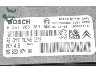 Блок управления двигателем ECU 9662307480   Peugeot 307 CC      