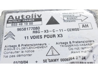 Блок подушек безопасности 9658177080, 603481900   Citroen C5