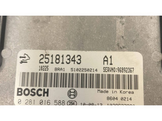 Řídící jednotka 0281016588, 1039S27980   Chevrolet Captiva 2010