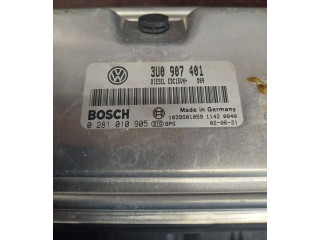 Блок управления двигателя    3U0907401, 1039S01059   Skoda Superb B5 (3U)