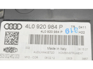 Přístrojová deska  Audi Q7 4L 2012 4L0920984P  