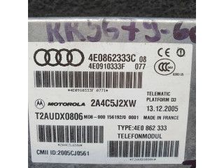 Блок управления 4E0862333C, 4E0910333F   Audi A8 S8 D3 4E