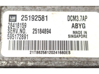 Řídící jednotka 25184894, 25192581   Opel Antara 2014