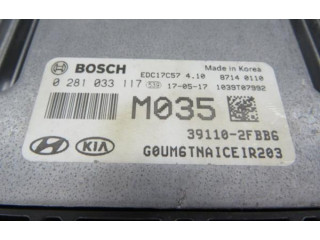 Řídící jednotka 391102FBB6, 0281033117   KIA Sorento 2017