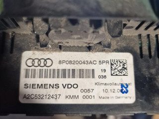 Блок управления климат-контролем 8P0820043AC, A2C53212437   Audi A3 S3 8P