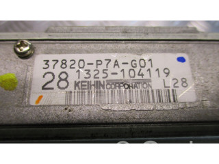 Блок управления двигателем Блок управления 37820-P7A-G01   Honda Logo