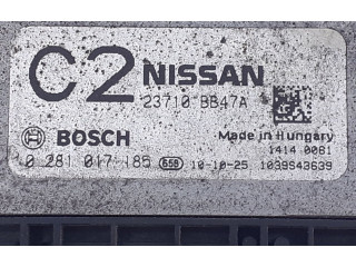 Řídící jednotka 23710BB47A, 0281017185   Nissan Qashqai 2007