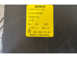 Pojistková skříňka Модуль фонарей 2208203026, 0307870002   Mercedes-Benz S W220 2001