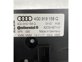 Блок управления климат-контролем 4G0919158Q, A2C91427100   Audi A6 S6 C7 4G
