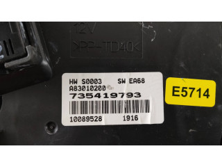 Блок управления климат-контролем 735419793, A83010200   Fiat Grande Punto