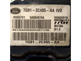 Блок АБС 7G912C405AA, 16565701   Ford  Mondeo MK IV  2007-2014 года