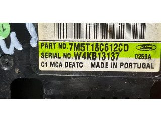 Блок управления климат-контролем 7M5T18C612CD   Ford Focus