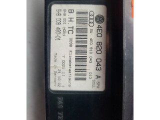 Блок управления климат-контролем 4E0820043A, 4E0910043   Audi A8 S8 D3 4E