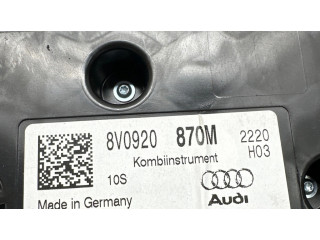 Панель приборов 8V0920870M, 1455011570   Audi A3 S3 8V       