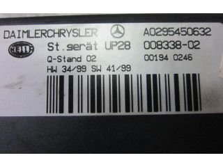 Блок управления двигателя A0295450632   Mercedes-Benz CLK A209 C209