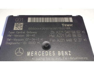 Блок управления A2215406462, A2215408462   Mercedes-Benz S AMG W221