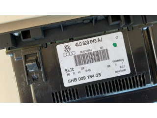 Блок управления климат-контролем 4L0820043AJ, 4L0910043D   Audi Q7 4L