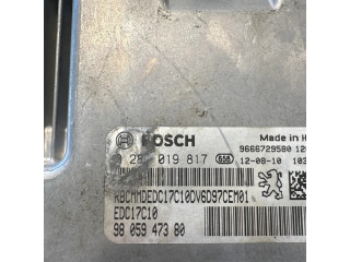 Блок управления двигателя 0281019817, 9666729580   Citroen Berlingo