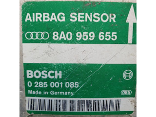 Блок подушек безопасности 8A0959655, 0285001085   Audi 80 90 S2 B4