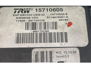 Jednotka ABS 9661702380   Peugeot 207 CC 