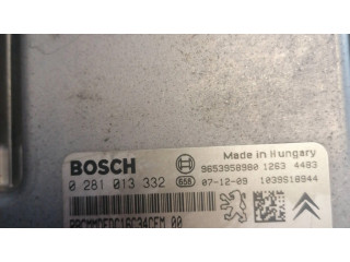 Řídící jednotka 9664257580, 9653958980   Citroen C4 I 2006
