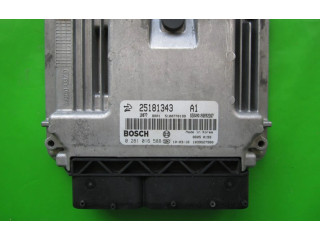 Řídící jednotka 25181343, 0281016588   Chevrolet Captiva 2010