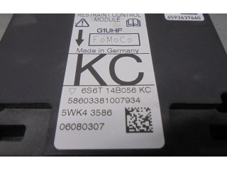 Блок подушек безопасности 6S6T14B056KC, 5WK43586   Ford Fusion