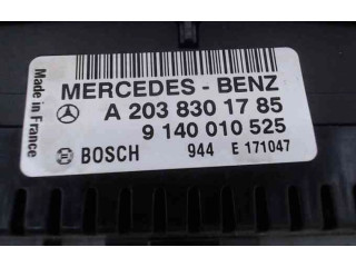 Блок управления климат-контролем 2038304485, 2038304485   Mercedes-Benz C W202