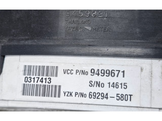 Панель приборов 9459821, 0317413   Volvo S80       