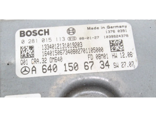 Řídící jednotka A6401506734, 0281015113   Mercedes-Benz B W245 2008