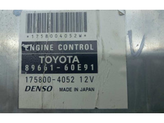 Řídící jednotka 8966160E91, 1758004052   Toyota Land Cruiser (J200) 2009