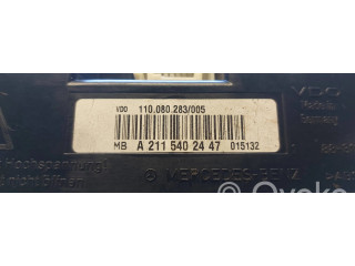 Панель приборов A2115402447, 110080283005   Mercedes-Benz E W211       